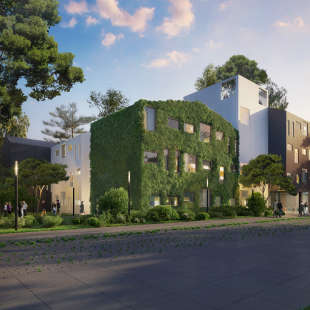 Hortus tower from the side