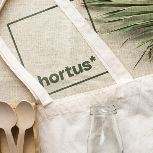 hortus logo with buildings